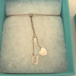 Tiffany&Co I 🖤 U necklace
